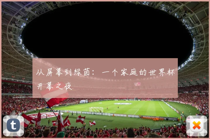 从屏幕到绿茵:一个家庭的世界杯开幕之夜