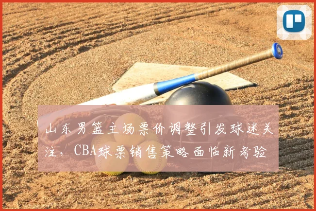 山东男篮主场票价调整引发球迷关注,CBA球票销售策略面临新考验